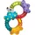 Playgro Click und Twist Rassel Mehrfarbig