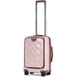 Stratic  Leather & More Trolley 55 cm  mit Vortasche 33 l - Rosa