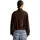 Marc O'Polo regular fit, Leder. / Kunstlederjacke aus echtem Ziegenleder, aubergine, S