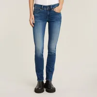 G-Star Midge Straight Jeans, / Mittelblau - Damen - 33-30