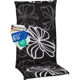 NYVI Hochlehnerauflage Hochlehner Auflage Barcelona - Gartenstuhlauflage 118x50 - 6cm Polster, (1 St), Stuhlauflage, Sitzauflage mit Halteband, UV-fest, Blumen Floral