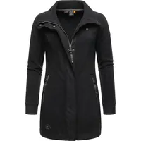 Ragwear Damen Jacke, Letrice Fleece S schwarz S