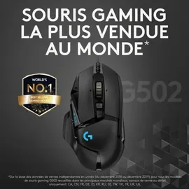 Logitech G502 Hero Gaming Maus schwarz