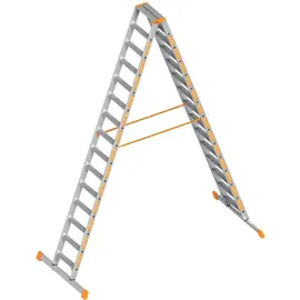 Layher Topic 1043 Stufenstehleiter 15 Stufen