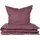 SCHIESSER Drops Feinbiber Rot 135 x 200 cm + 2 x 80 x 80 cm