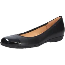 Gabor Damen Ballerina, schwarz(schwarz), Gr. 71/2 - Schwarz - 41