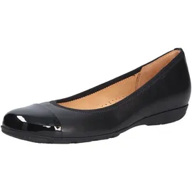 Gabor Damen Ballerina, schwarz(schwarz), Gr. 71/2 - Schwarz - 41