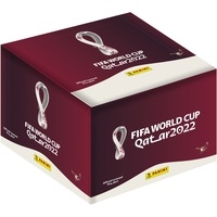 Panini WM Sticker - 100er-Box - FIFA Fußball-WeltmeisterschaftQatar 2022TM - Offizielle Stickerkollektion zur Weltmeisterschaft