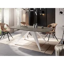 WFL GROUP Fatina 180 x 76 x 90 cm dunkelgrau