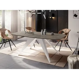 WFL GROUP Fatina 180 x 76 x 90 cm dunkelgrau