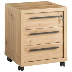 Rollcontainer in Eiche Artisan