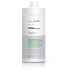 Haarshampoo REVLON PROFESSIONAL "Re/Start BALANCE Purifying Micellar Shampoo 1000 ml", lila (weiß), Haarpflegemittel, 1000ml