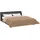 vidaXL Ganzjahresbettdecke Gepolstert Taupe 200 x 200 cm