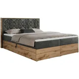 MKS Nessi 180 x 200 cm H3 Dunkelgrau