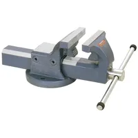 KANCA Parallelschraubstock Metall 135 mm grau