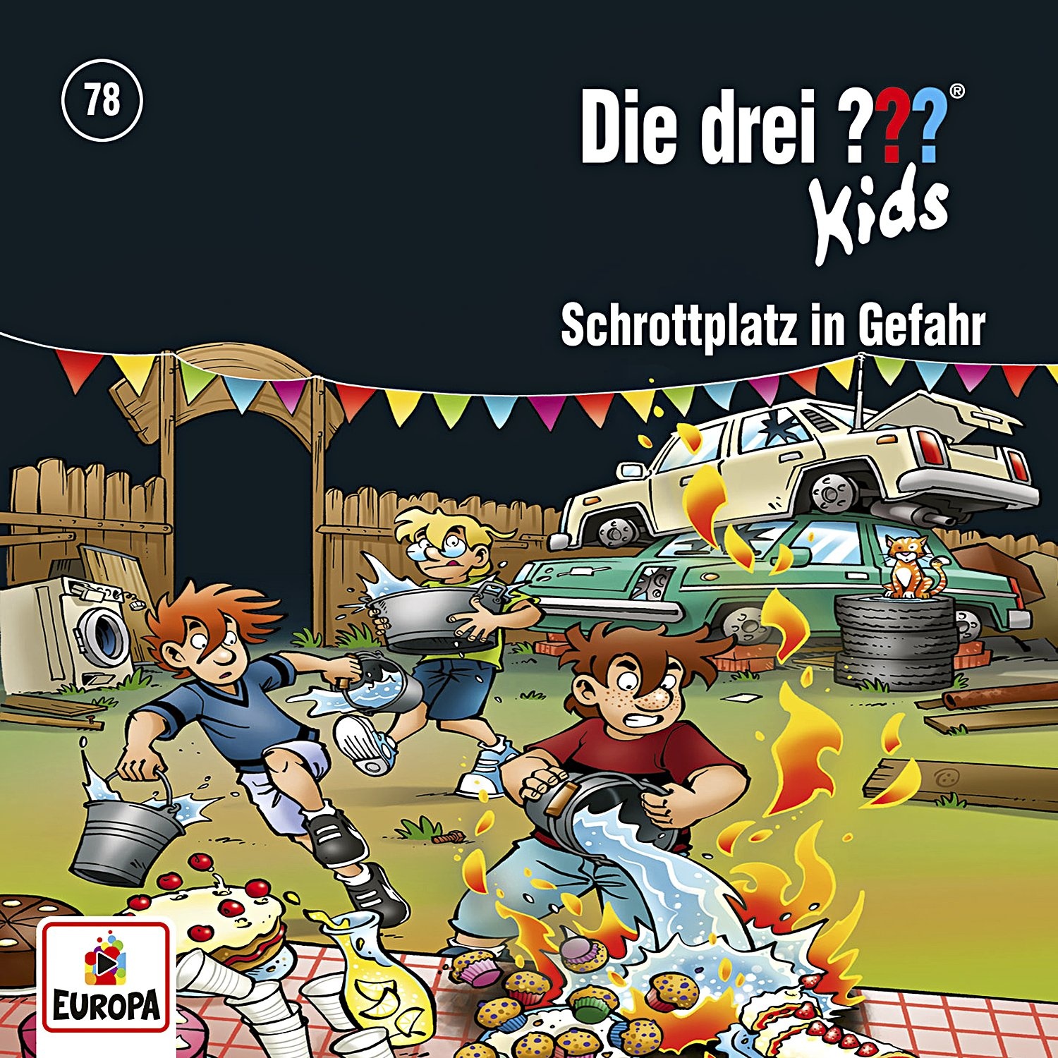 Die Drei ??? Kids - Schrottplatz In Gefahr.Tl.78 1 Audio-Cd - Ulf Blanck (Hörbuch)