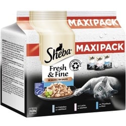 Sheba Multipack Fresh & Fine in Sauce 15 x 50g Fischvariation