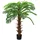 vidaXL Künstliche Palme Cycas mit Topf 140 cm Grün