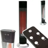 Apex Digital Funk Heizstrahler 2000w Infrarot Terrassenheizung Fernbedienung Wärmstrahl 56177