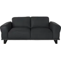 W.Schillig 2-Sitzer »montanaa«, mit Metallkufen in Schwarz pulverbeschichtet, Breite 192 cm schwarz