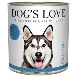 DOG'S LOVE Adult Classic 6x800g Fisch mit Amaranth & Karotte