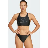 Adidas Damen Big Bars Bikini Bikini-Set, Black,