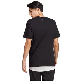 adidas Essentials Single Jersey Linear Embroidered Logo T-Shirt Black S
