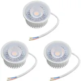 Oktaplex lighting LED Modul 3er Set 5W GU10 warmweiß 3000K