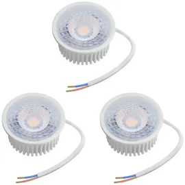Oktaplex lighting LED Modul 3er Set 5W GU10 warmweiß 3000K