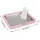 STONELINE Eisplatte Rosa 26x21x3,5 cm