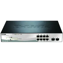 DLink Deutschland 10-Port PoE Gigabit Switch DGS-1210-10P/E