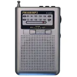 Fangxuee Mini-Taschenradio Outdoor-Radio Dualband-Stereoradio Unterstützung Von TF-Karte Kopfhörerbuchse Mini-Taschenradio B