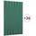 vidaXL Dachpaneele 36 Stk. Pulverbeschichteter Stahl Grün 60x36 cm