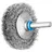pferd tools INOX-TOTAL Kegelbürste ungezopft KBUIT Ø50x10mm Schaft-Ø6 mm Edelstahl-Draht-Ø0,20
