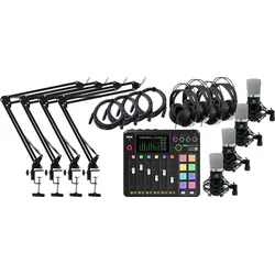 Rode RodeCaster Pro II Podcast Interview Set
