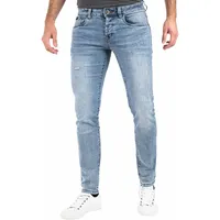 Peak Time Slim-fit-Jeans "München", Herren, Gr.