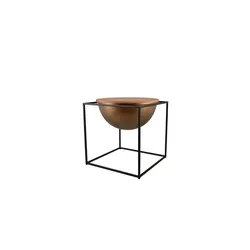 Beistelltisch  Celli , schwarz , Maße (cm): B: 53 H: 55,5