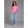 delmao Kapuzensweatshirt mit Print rosa 36/38