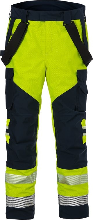 Fristads Flamestat High Vis GORE-TEX PYRAD® Hose Kl. 2 2095 GXE 125618 - warnschutz-gelb/marine - 2XL