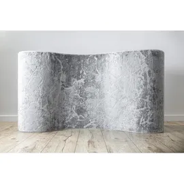 RugsX Läufer Strukturell Mefe 6182 70 x 200 cm Grau