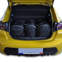 KJUST Kofferraumtaschen-Set 3-teilig Peugeot 208 7032024