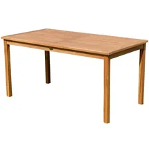 ASS Altenburger JAV-Alpen Gartentisch 150 x 80 x 76 cm Braun