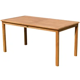 ASS Altenburger JAV-Alpen Gartentisch 150 x 80 x 76 cm Braun
