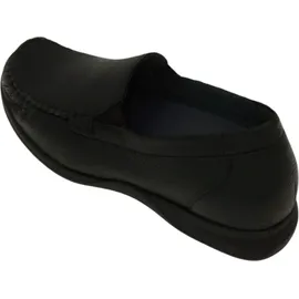 WALDLÄUFER Komfort Slipper Herko Herren, 353637343432 Schwarz 42 EU - Schwarz