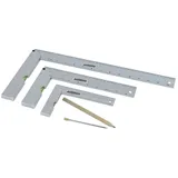 Brüder Mannesmann Werkzeuge Anschlagwinkelset 5er Set Aluminium 0,40 m