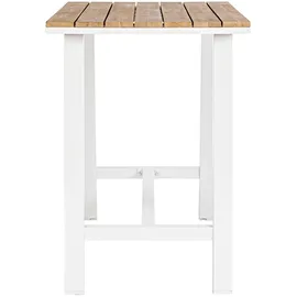 BIZZOTTO Skipper Bartisch 131x73 Weiß Yk11