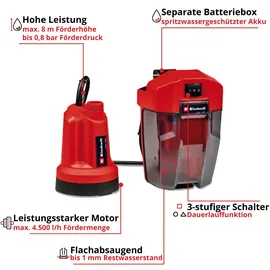 Einhell GE-SP 18 LL Li - Solo