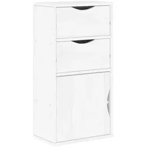 vidaXL ODDA Beistellschrank 40 x 30 x 80 weiß