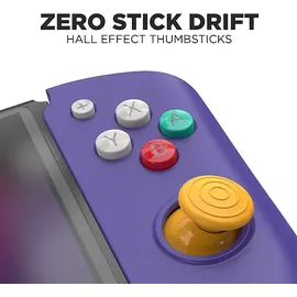 crkd Nitro Deck Retro Controller Violett Nintendo Switch