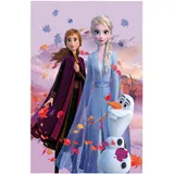 Kinderteppich Frozen Die Eiskönigin Dreamteam | 100x133 cm Teppich Spielteppich